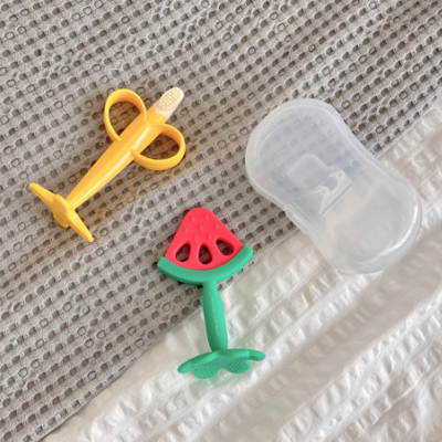 네이쳐러브메레 플래티넘 실리콘 과일 치발기 1+1