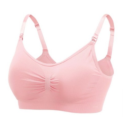 피어니스트 원터치 노와이어 수유브라 핑크, 2XL