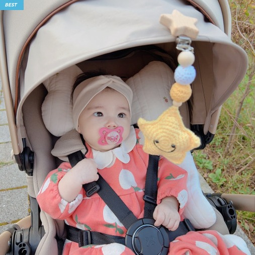 꼬미네 마켓 핸드메이드 유모차 단 모빌