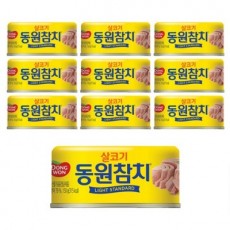 동원 라이트 스탠다드 참치 150g, 10개