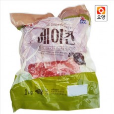 사조오양 습식 베이컨 뭉치 1kg/슬라이스햄/반찬/파지