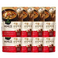 비비고 차돌된장찌개 460g 8개