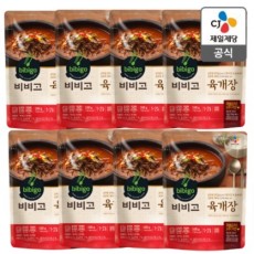 비비고 육개장 500g, 8개