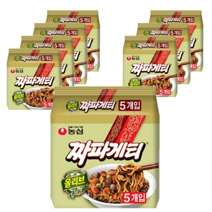 농심 올리브 짜파게티 40개