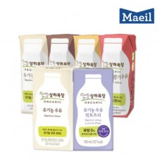 매일유업 상하목장 유기농 멸균우유 200ml x 24개입