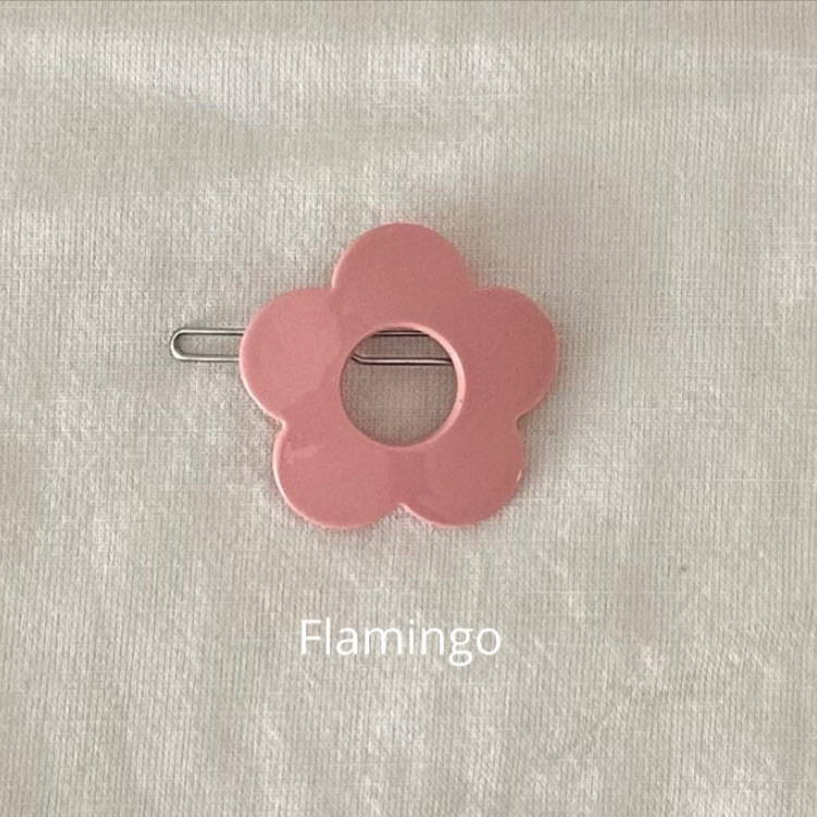 blingandon [Coup de Couer] 24SS flower hair clip - shell