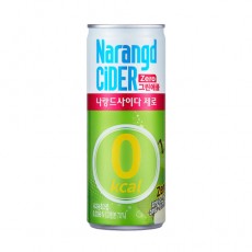 나랑드사이다 제로 그린애플 245ml, 12개