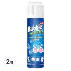 버블싹 패브릭 소파 폼 클리너, 500ml, 2개