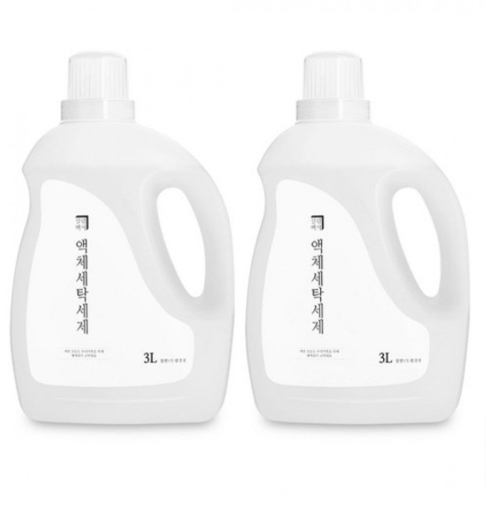 살림백서 액체세탁세제 본품, 3L, 2개