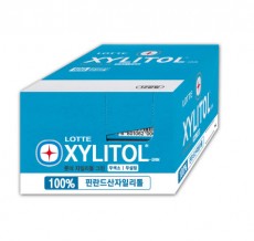 롯데 무설탕 자일리톨 그린 껌 공부할때 씹는 졸음 금연 틀니 붙지않는 치아 당뇨 민트