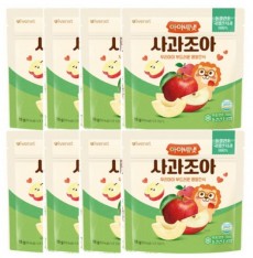 아이배냇 사과 조아 과일칩, 8개, 15g